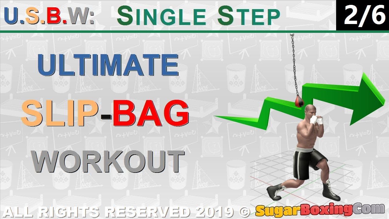 Ultimate Slip Bag Workout - Round 02 - Single Step