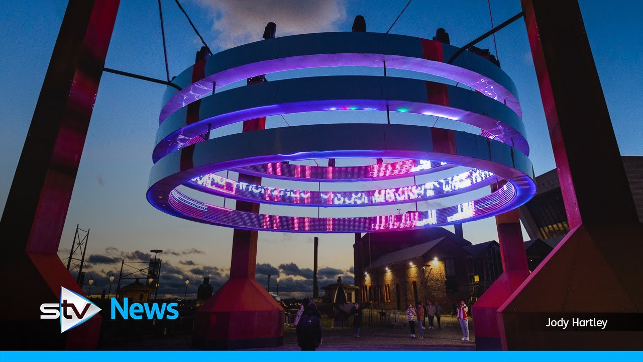 Spectra lights up Aberdeen city centre