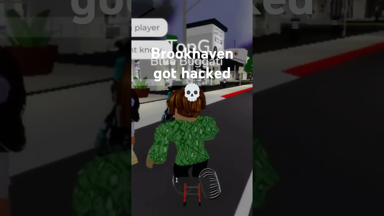 BROOKHAVEN GOT HACKED #brookhaven #roblox #hacker #trending