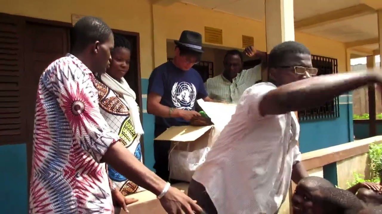 Togo deaf children support Part 2 ⑫ Vol,509 in Togo 2018