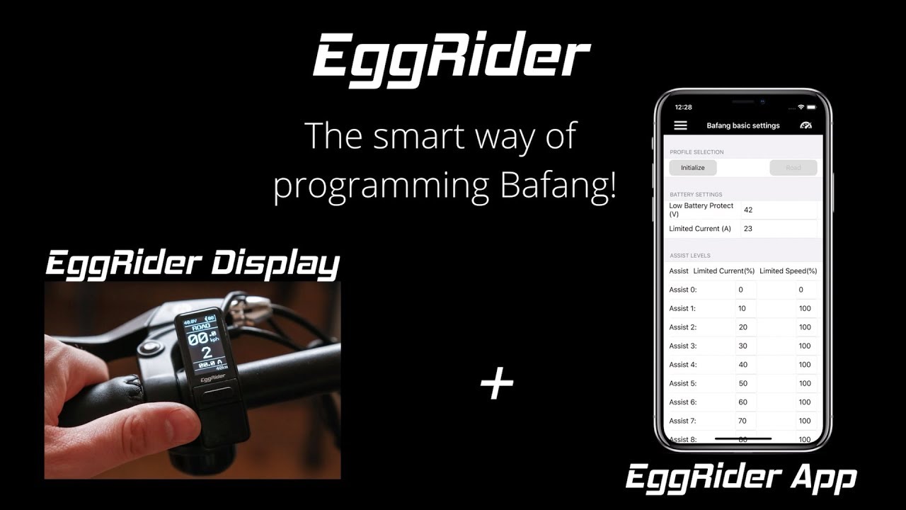 EggRider V2 Bafang programming