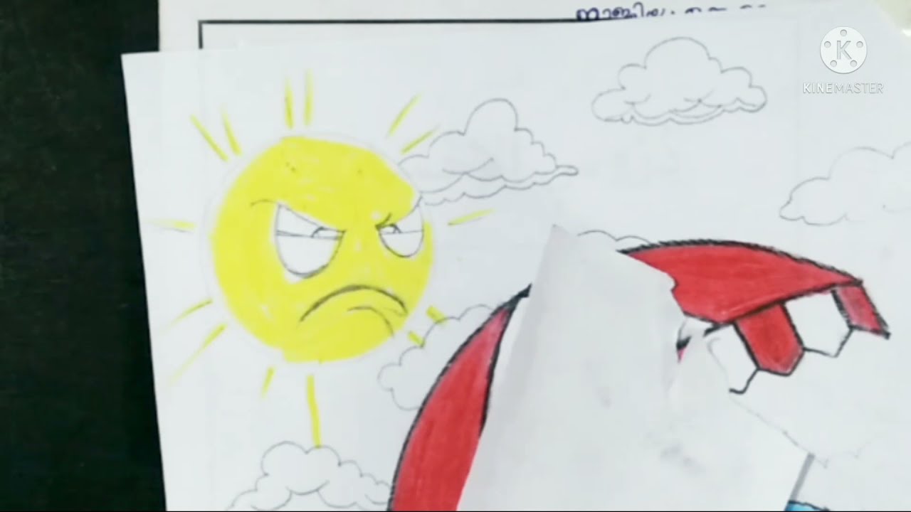 How to draw ozone day special drawing || Easy drawing step by step for beginners || Pencil sketch