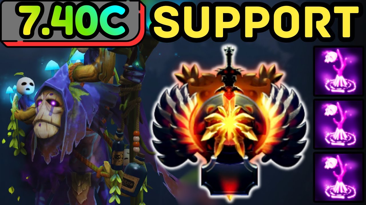 🔥 HOW WITCH DOCTOR HARD SUPPORT USE ULTIMATE 🔥 DOTA 2 🔥