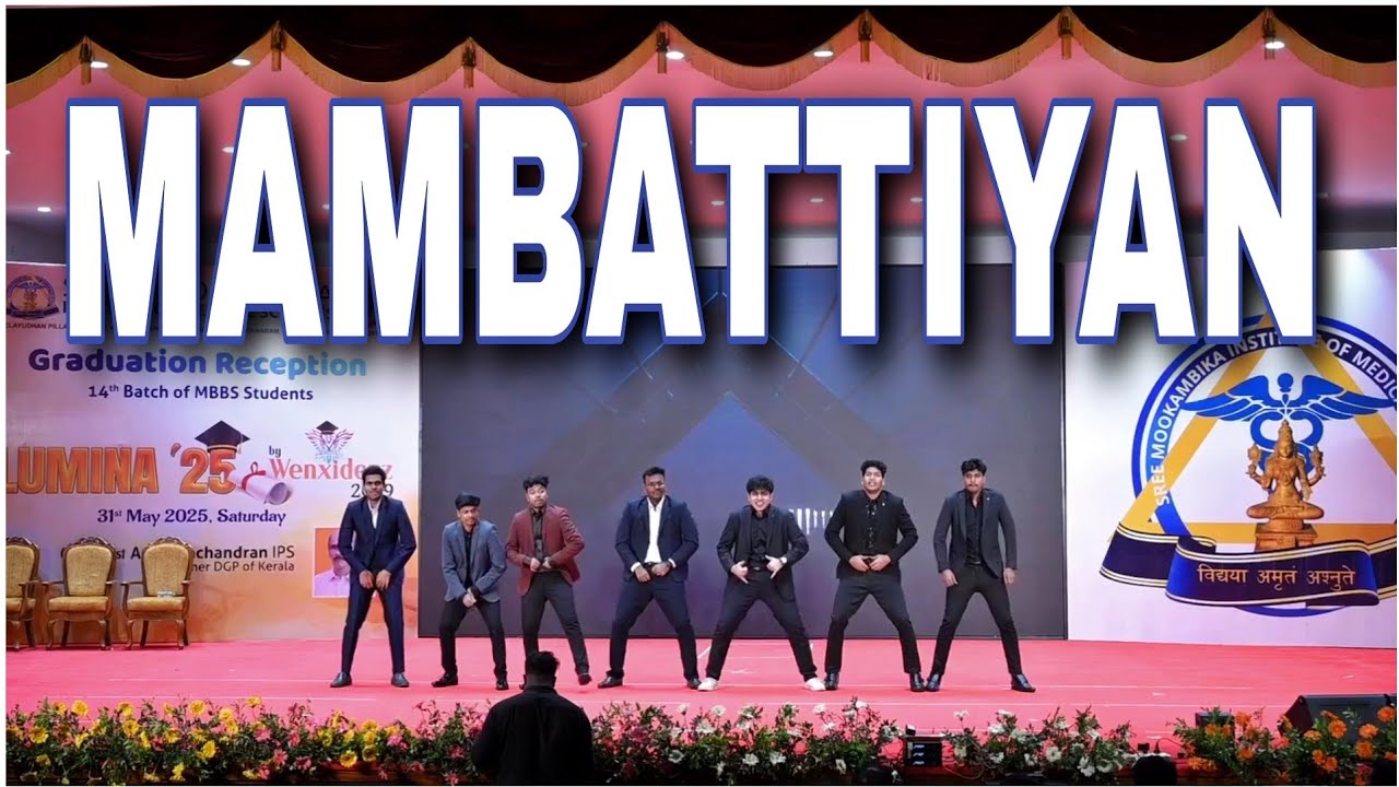 MAMBATTIYAN  DANCE PERFORMANCE | FAREWELL DANCE| MBBS STUDENTS|