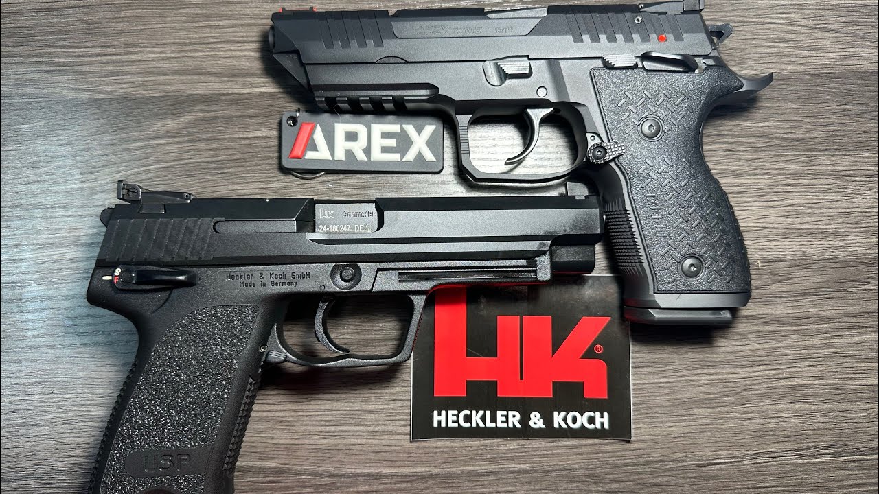 HK USP Expert vs Arex Arex Alpha - More Than Just Target Pistols?