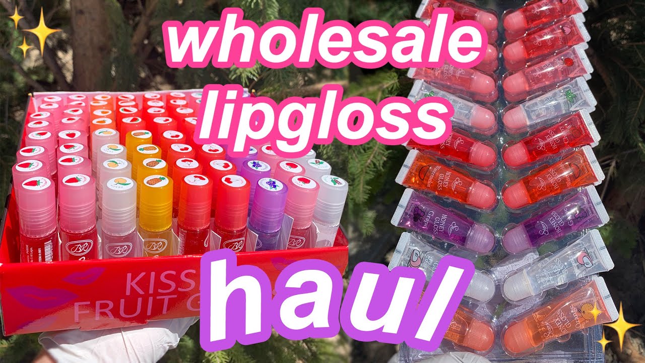 BULK LIPGLOSS HAUL ✨ | LIPGLOSS BUSINESS HAUL