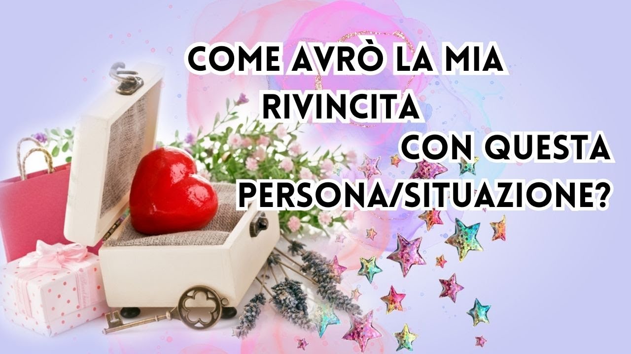 Come avrò la mia rivincita con questa persona/situazione?