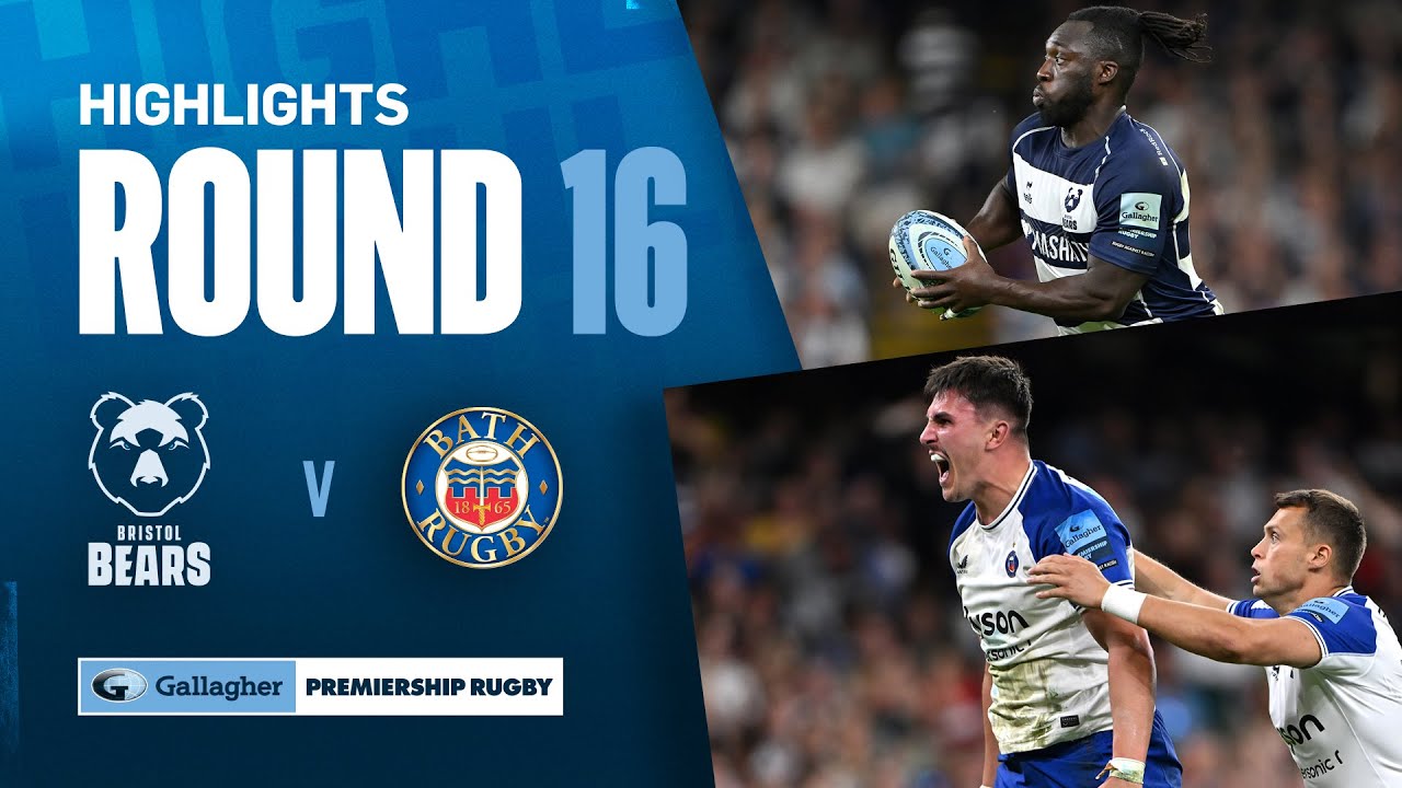 Bristol v Bath - HIGHLIGHTS | Late Tries Seal Win In Derby! | Gallagher Premiership 2024/25
