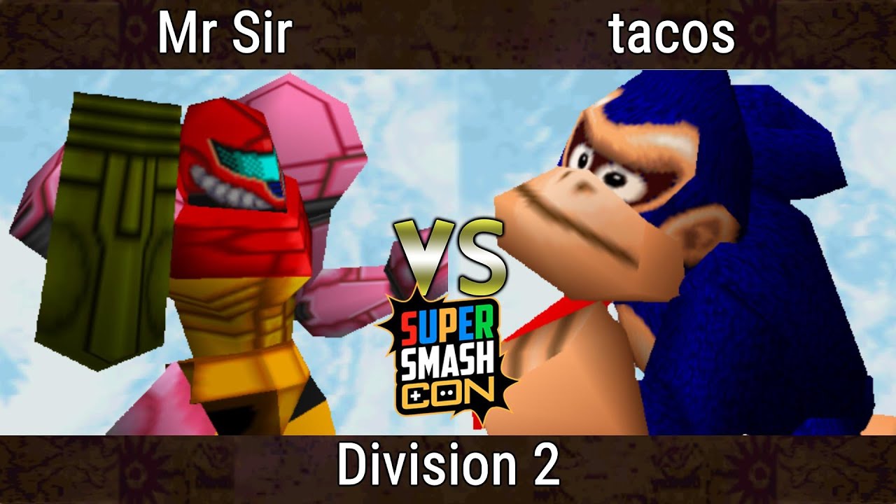 SSC 2023 - tacos (Donkey Kong) Vs. Mr Sir (Samus) Smash Bros - SSB64