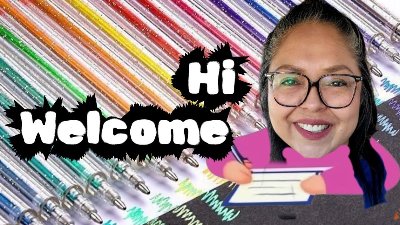 WRITING NAMES WITH MY NEW GLITTER PENS 🖊 ✨️ COME SAY 👋🏼 🤓 maybe some drawing 😀