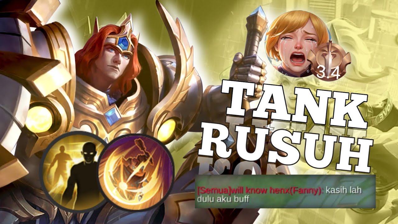 Fanny tanpa buff bisa apa?? Menit 6 masih level 4!! ~ MLBB