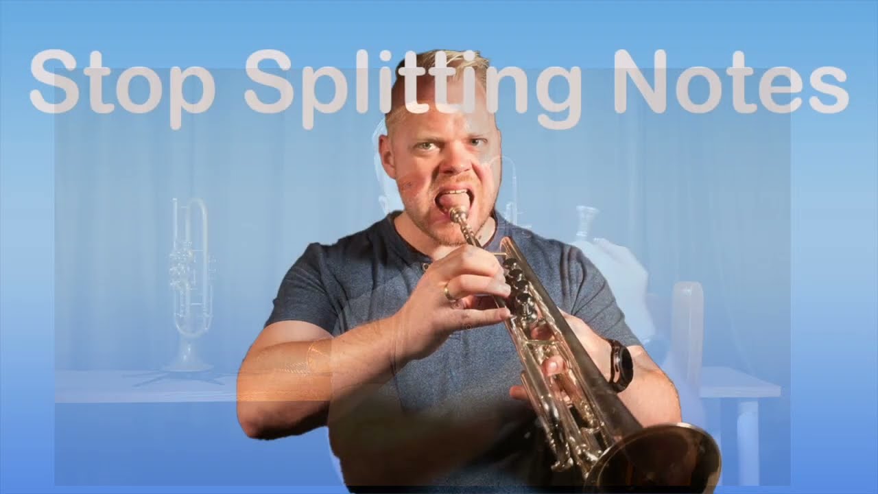 Stop Splitting notes on the trumpet
