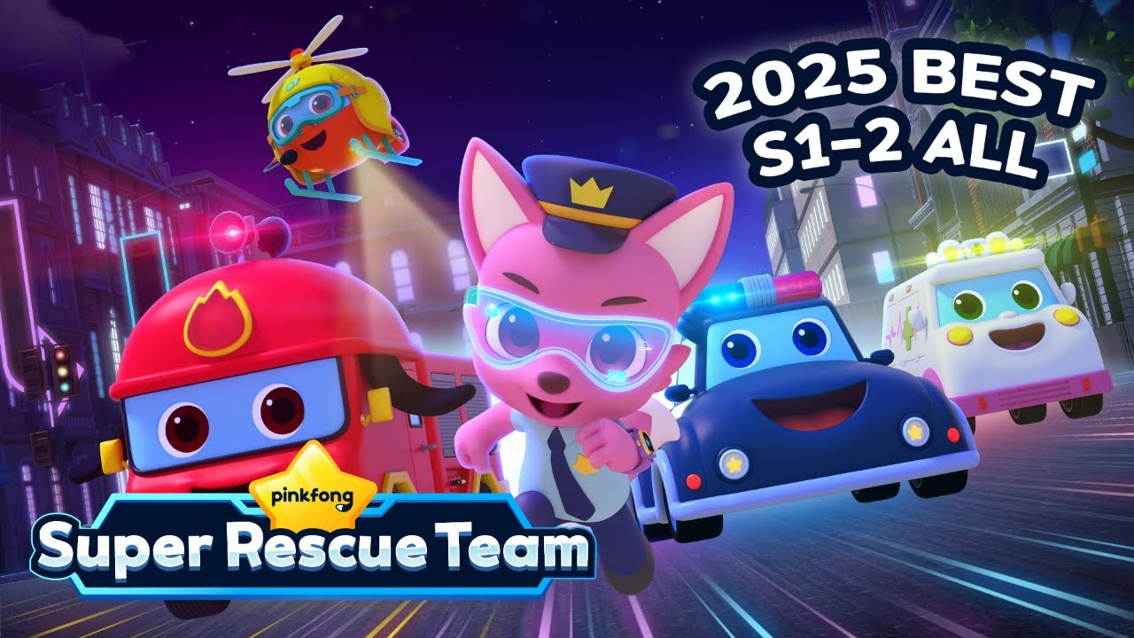 [2025 BEST] Spooky Spooky, Scary Alley! and More｜Best Episodes｜Pinkfong Super Rescue Team