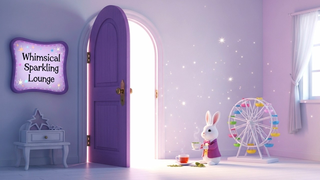 Whimsical Lounge Escape ✨ Soft Aesthetic Study Music With Music Box Charm