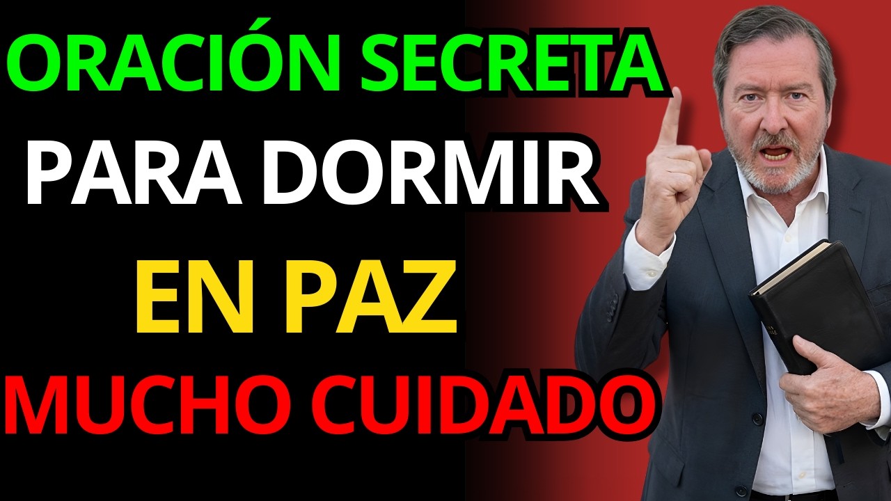 SECRETO BÍBLICO PARA DORMIR SIN MIEDO, ENSEÑA JJ BENÍTEZ