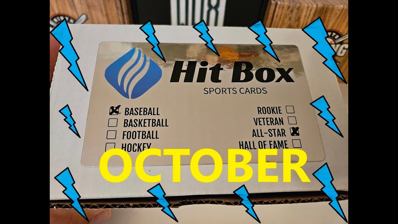 NEW October HIT BOX: ALL-STAR BASEBALL BOX!!!