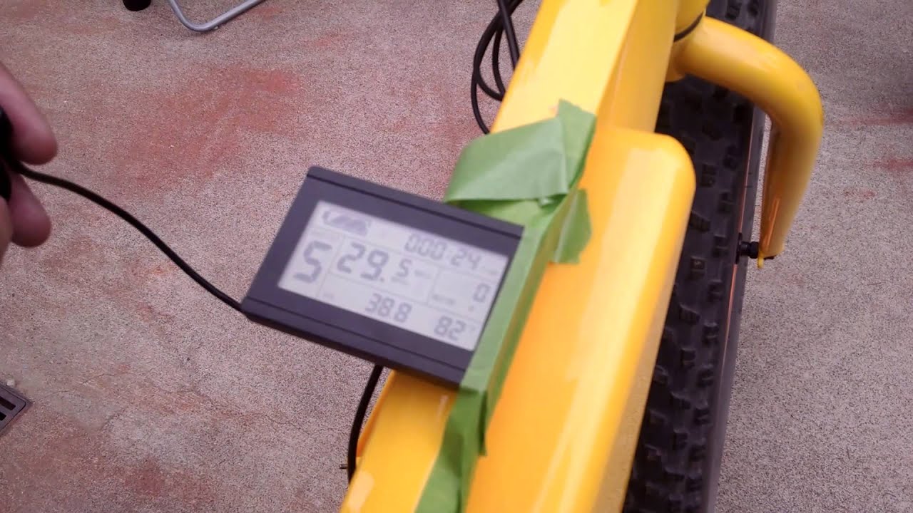 KT-LCD3 Display is a MUST HAVE accessory for the Sondors Ebike.