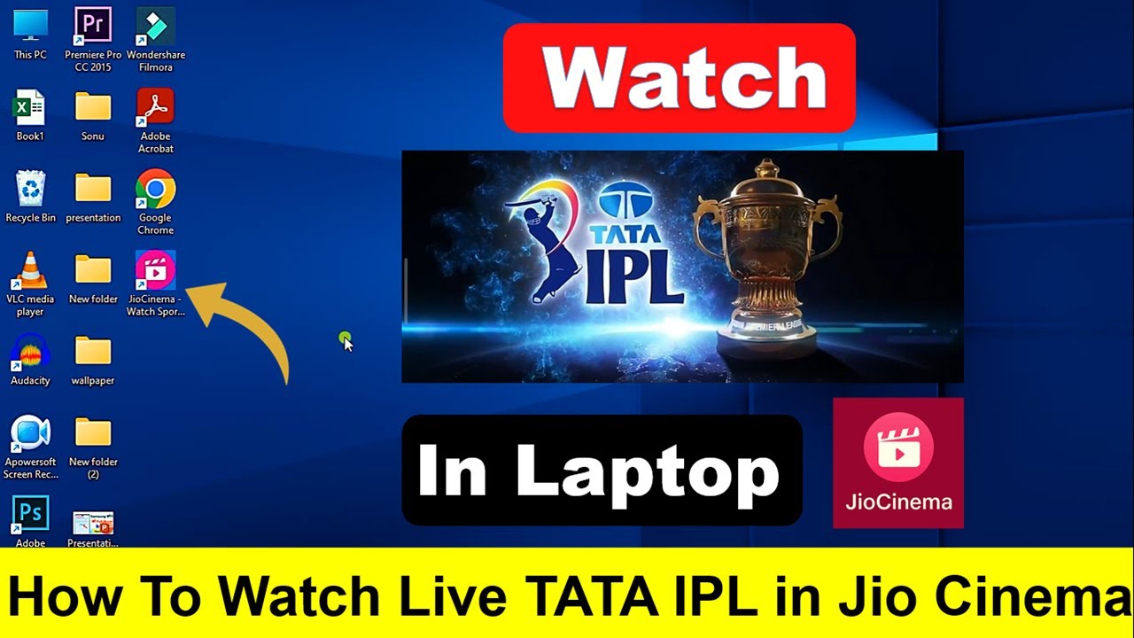 How To Watch IPL 2024 Live Jio Cinema in Laptop/PC
