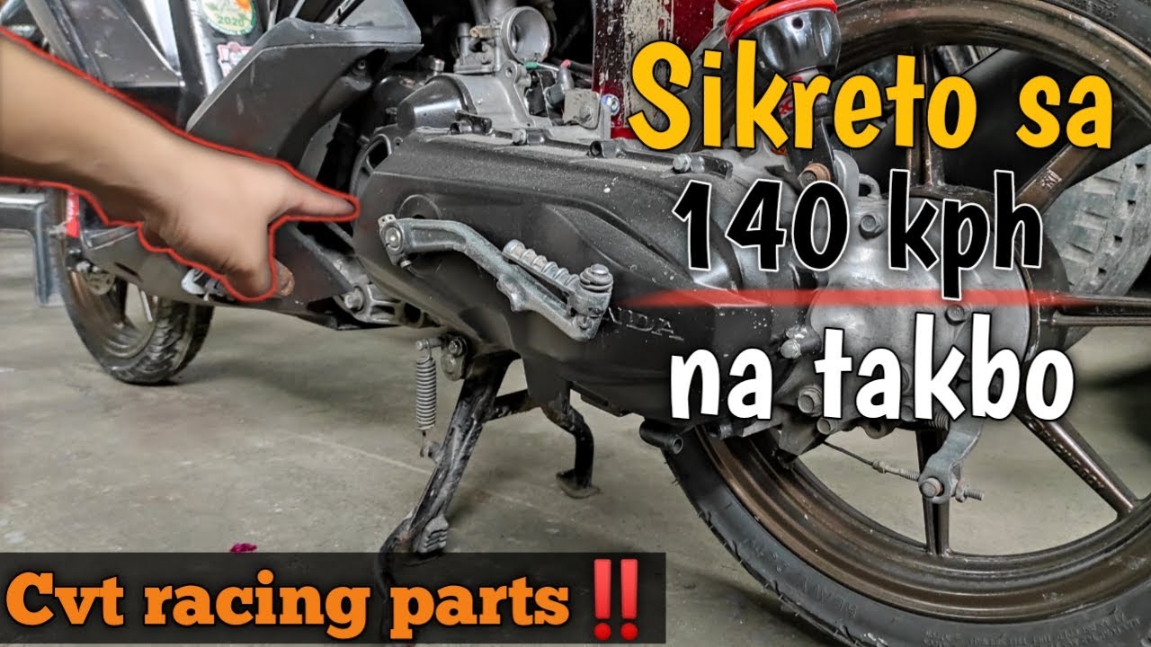 Cvt Reveal | ano nga ba ang specs ng cvt ko | 140 kph honda beat