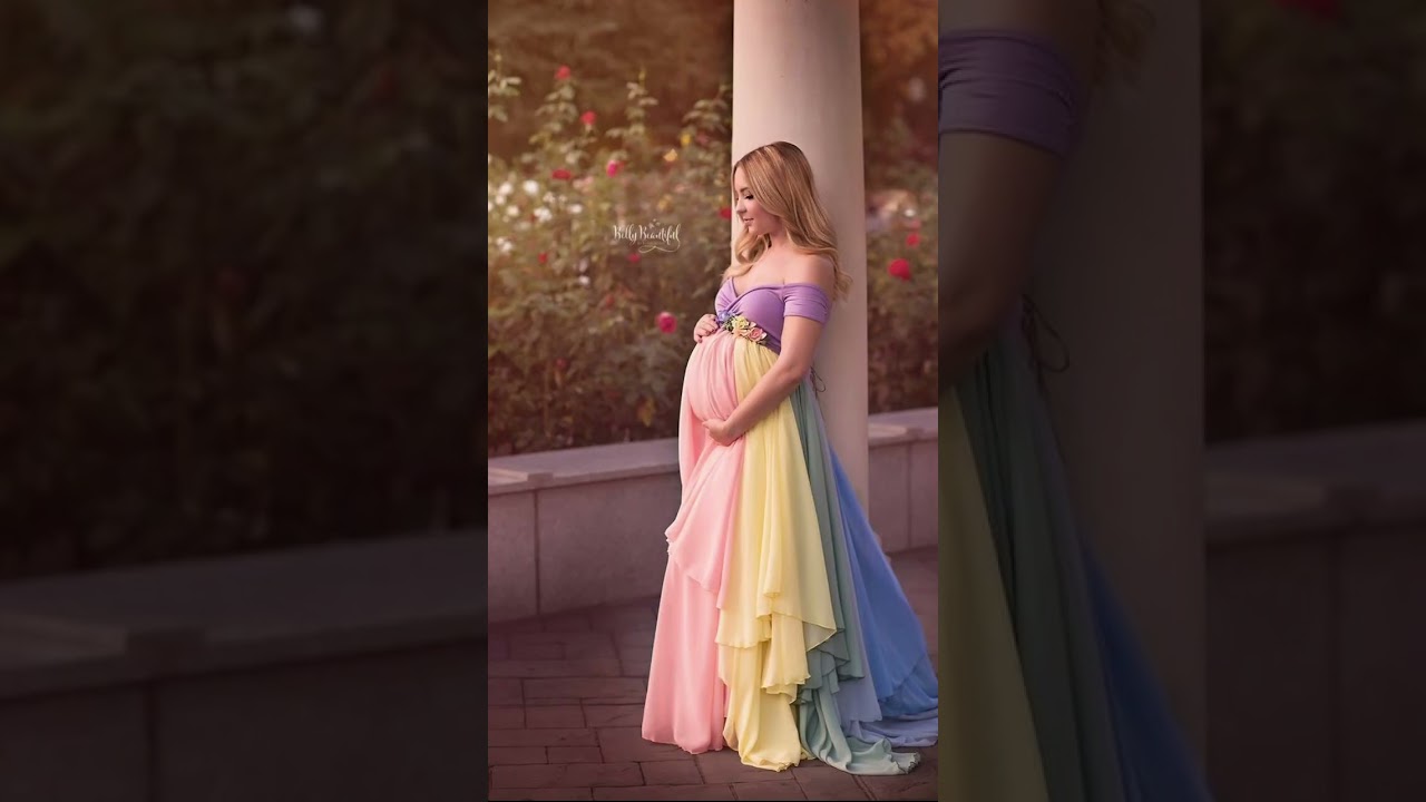 Pregnancy photo shoot dress ideas&hellip;👶