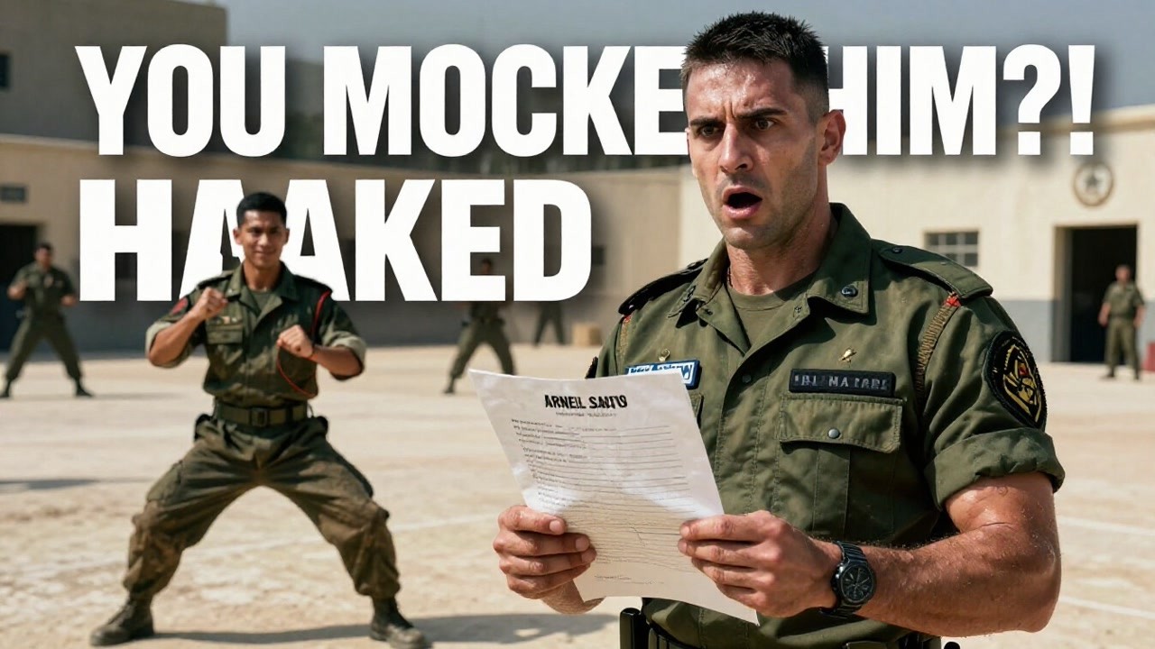 Israeli Drill Sergeant Mocks Filipino Recruit's Form—His Martial Arts Stuns the Base