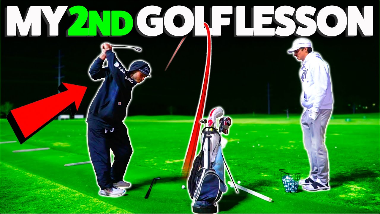THE BEST GOLF LESSON I'VE EVER HAD w/ GM Golf