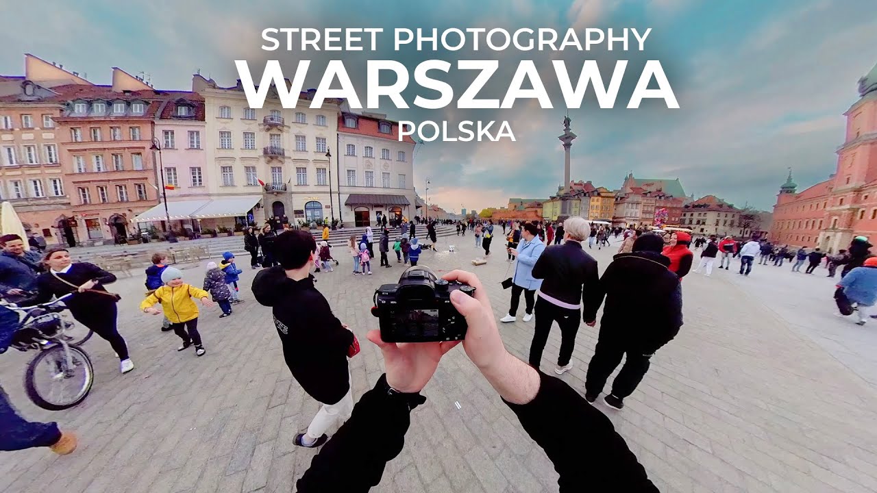 WARSZAWA - STREET PHOTOGRAPHY - OLD TOWN - POV [POLAND 4K]