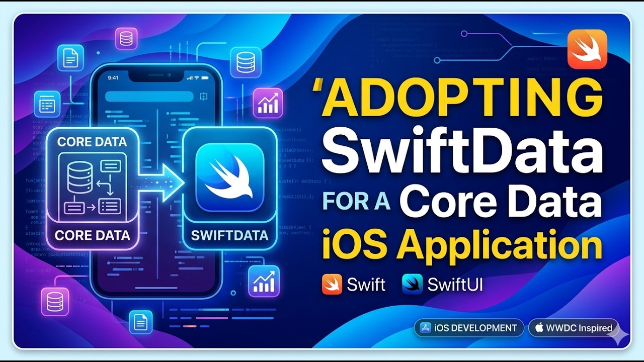 Adopting SwiftData For A Core Data iOS Application | iOS Development | Swift | SwiftUI | India 🇮🇳
