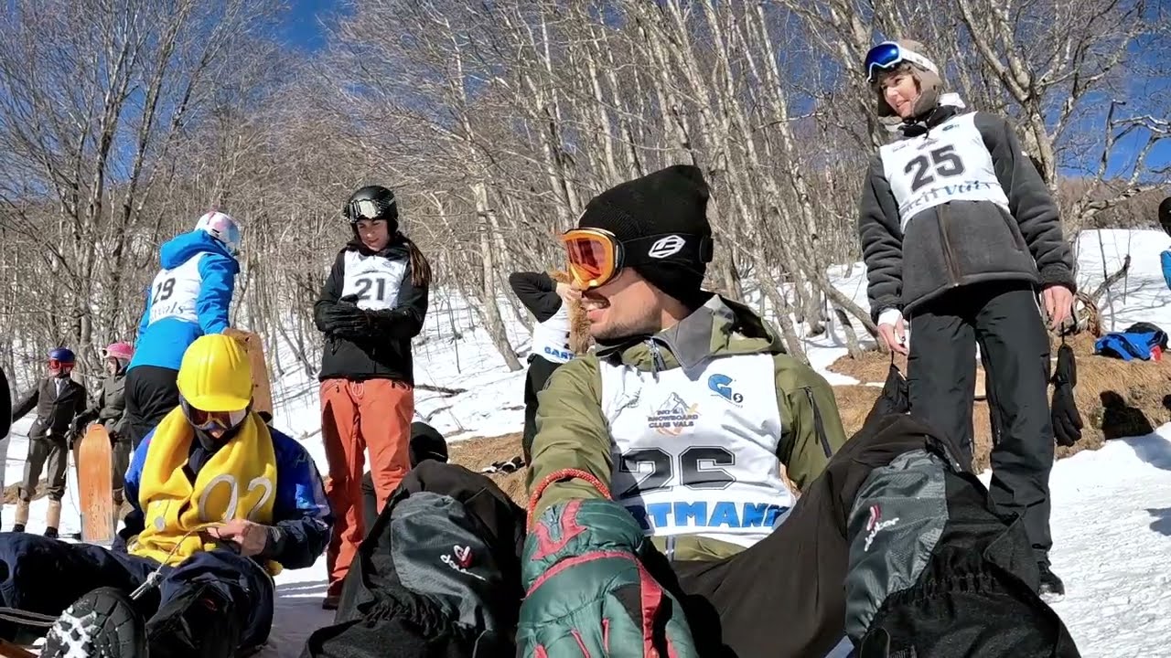 Rittbrättrennen in Vals