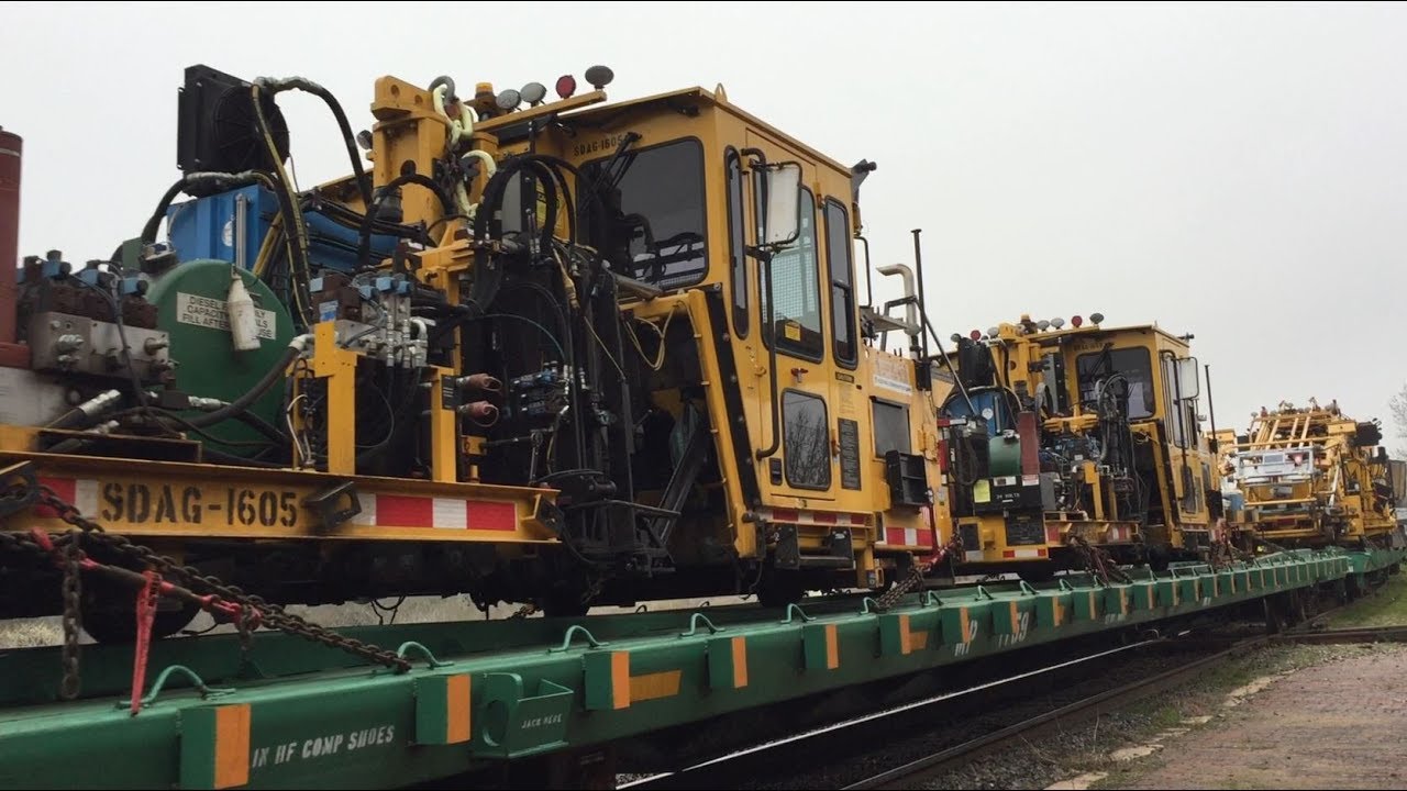 2019-03-02c Union Pacific MOW Equipment Train