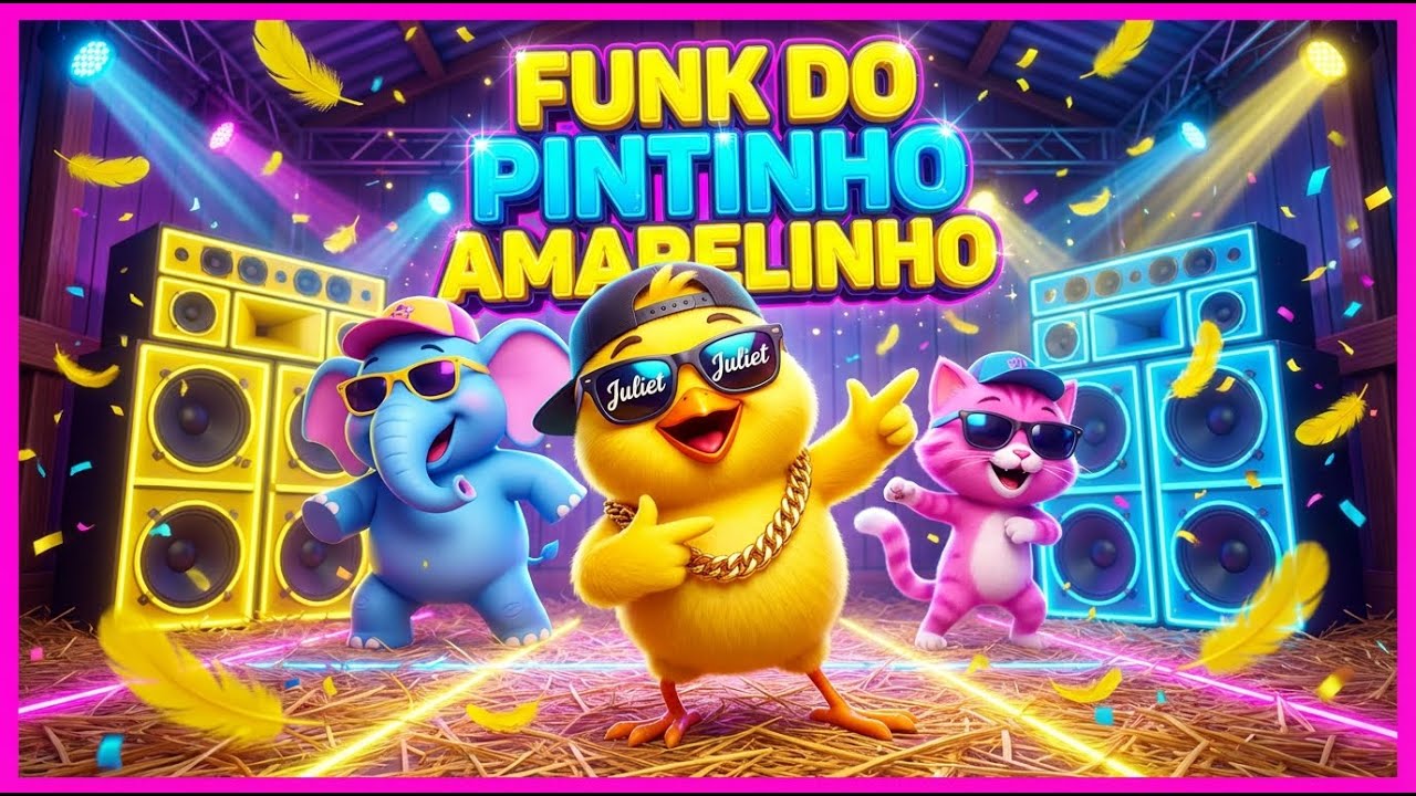FUNK DO PINTINHO AMARELINHO (Funk Infantil) - Música Infantil - OFICIAL - OS FOFOS