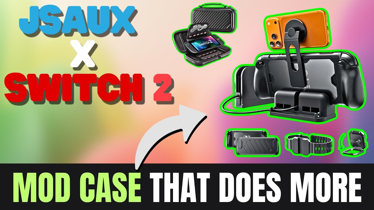 Чехол JSAUX ModCase для Switch 2 на удивление хорош… + Обзор чехла для переноски