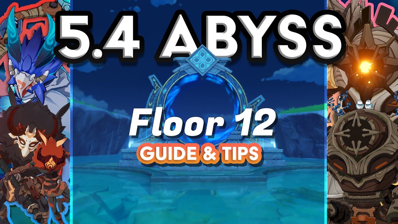 Guide and Tips on BEATING Floor 12 - 5.4 Spiral Abyss! | Genshin Impact