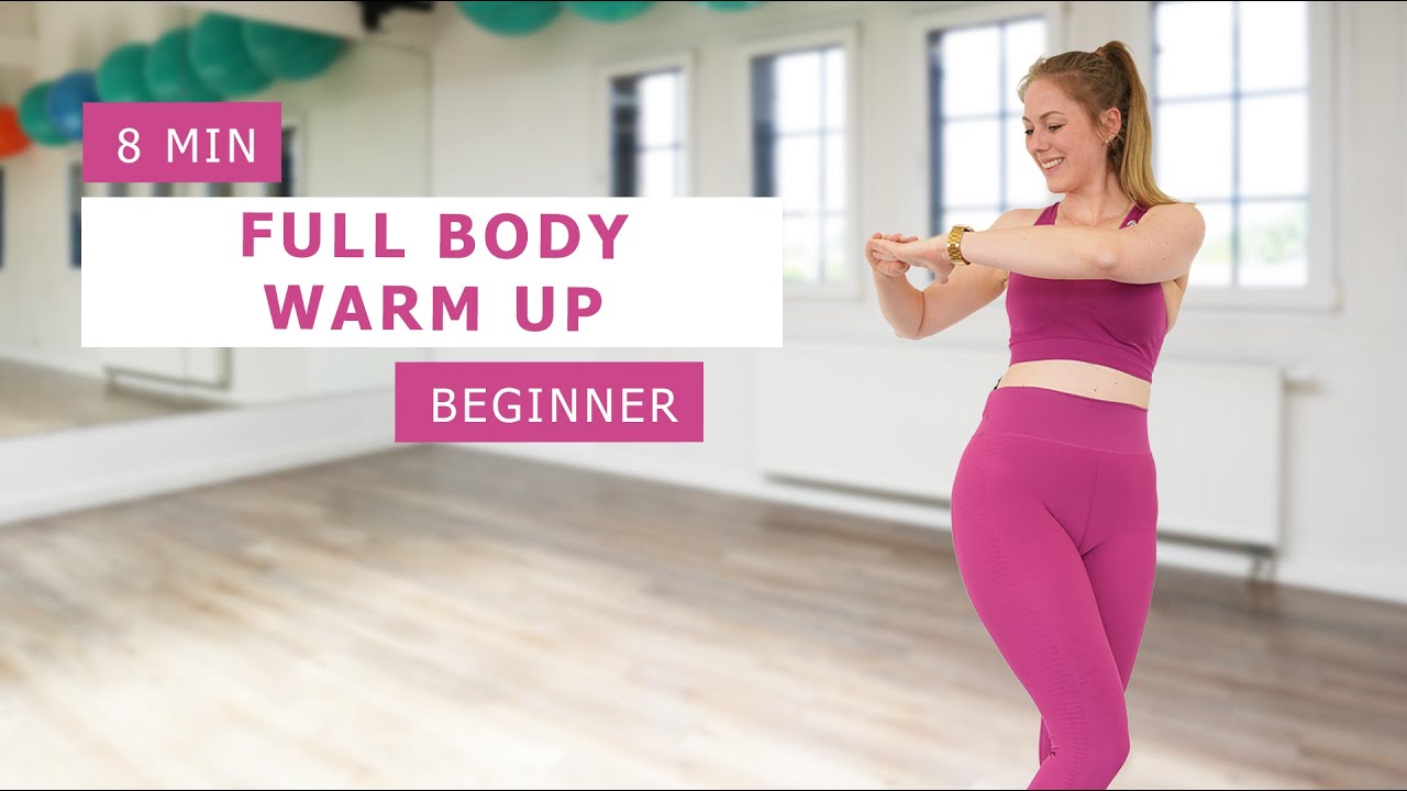 8 MIN WARM UP | für Anfänger | Ganzkörper 🤰☑️