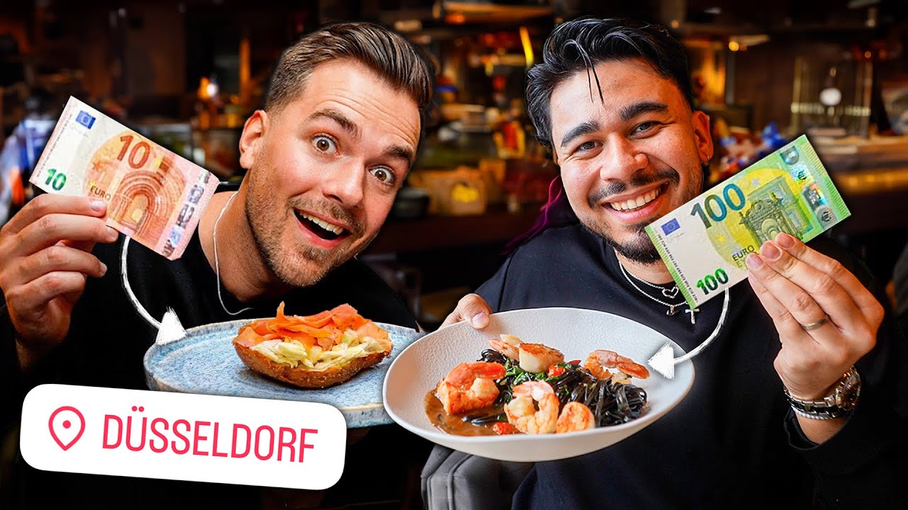 GÜNSTIG vs. TEUER Essen in Düsseldorf 💰😳