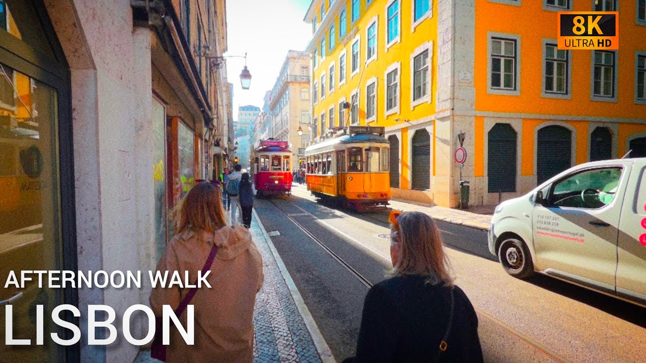 Lisbon in Stunning 4K: A Walking Experience