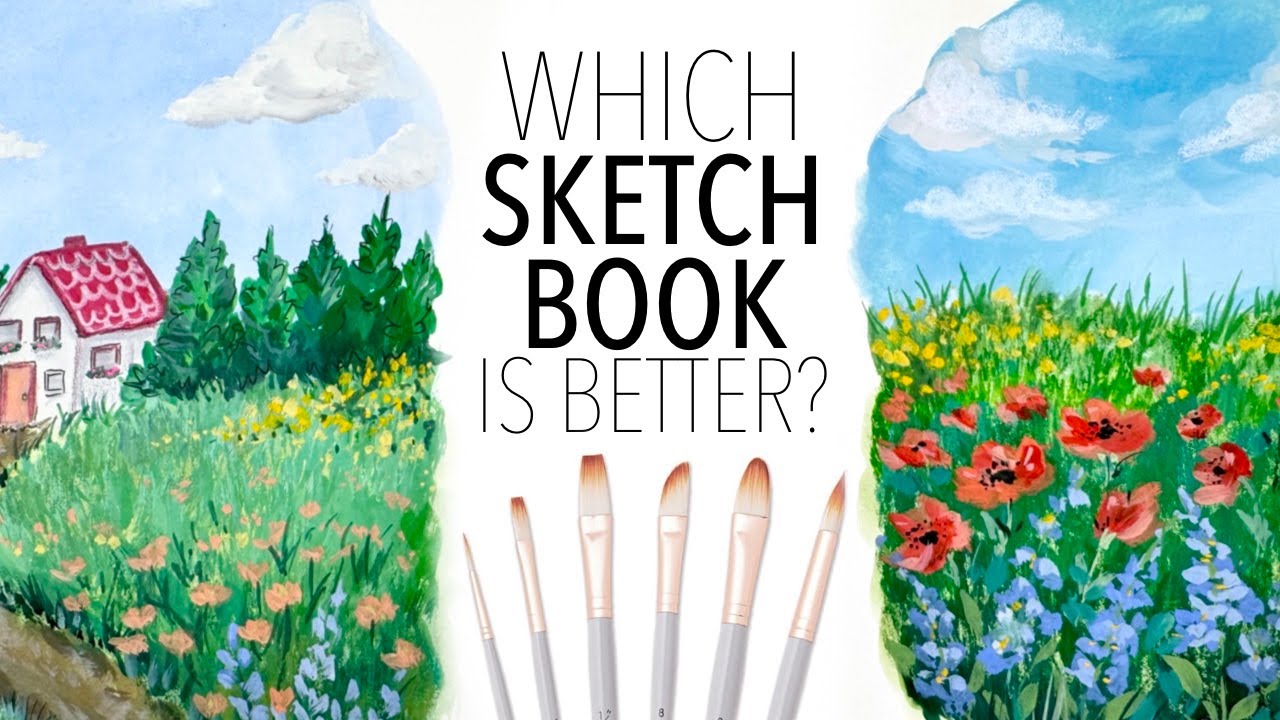 Mixed Media Sketchbooks. Testing The Royal Talent Art Creations Sketchbook...Does It Compare?