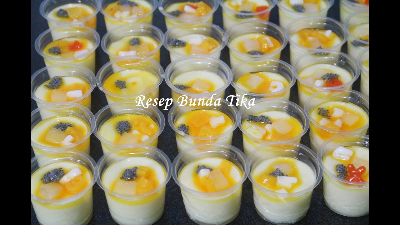 Resep Puding Sutra Jeruk Super Enak dan Praktis Ala Bunda Tika
