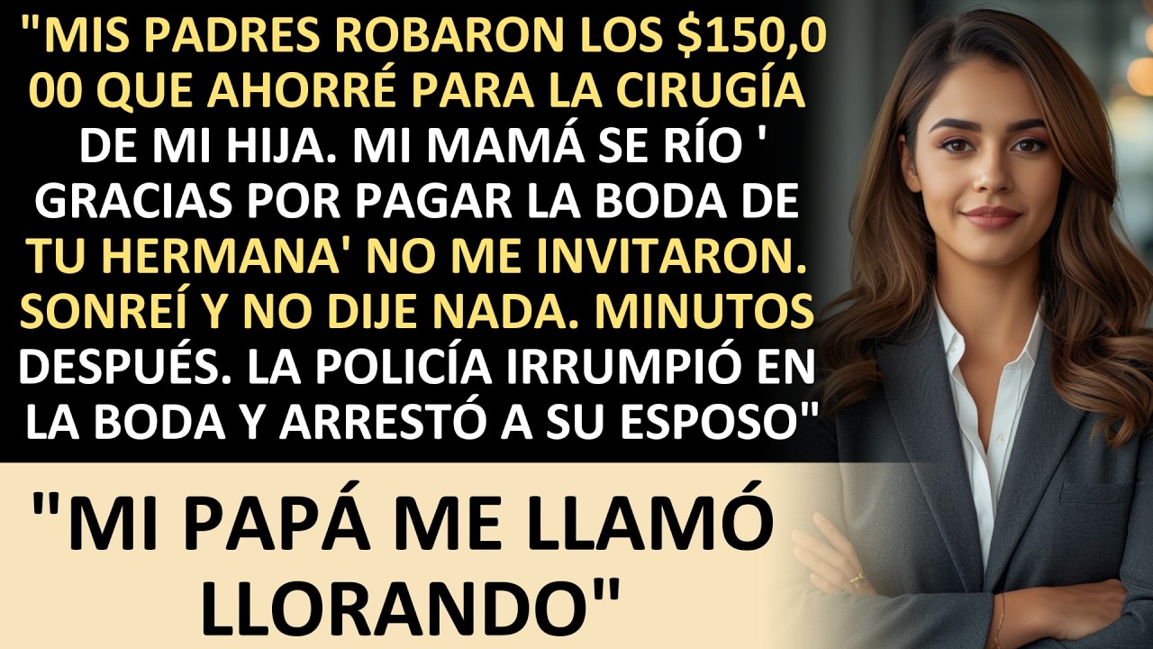 “MIS PADRES ROBARON $150,000 QUE AHORRÉ PARA LA CIRUGÍA DE MI HIJA”
