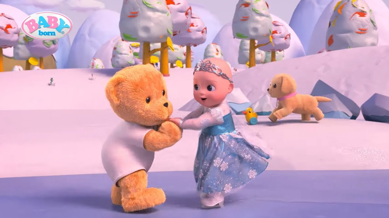 Emma uczy się jeździć na łyżwach ⛸❄️ | Odcinek 15 | Serial animowany BABY born