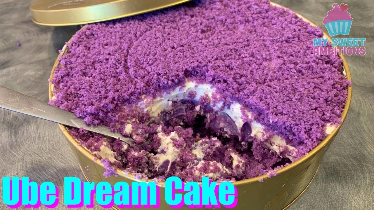 Ube Dream Cake - mysweetambitions