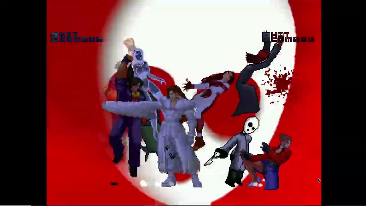 Karane MUGEN Battle #394: The Black Heart vs CVS Edits