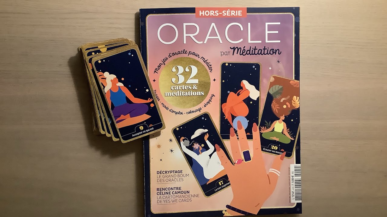 Présentation d’un magazine hors -série « oracle » par Méditation 🧘‍♀️