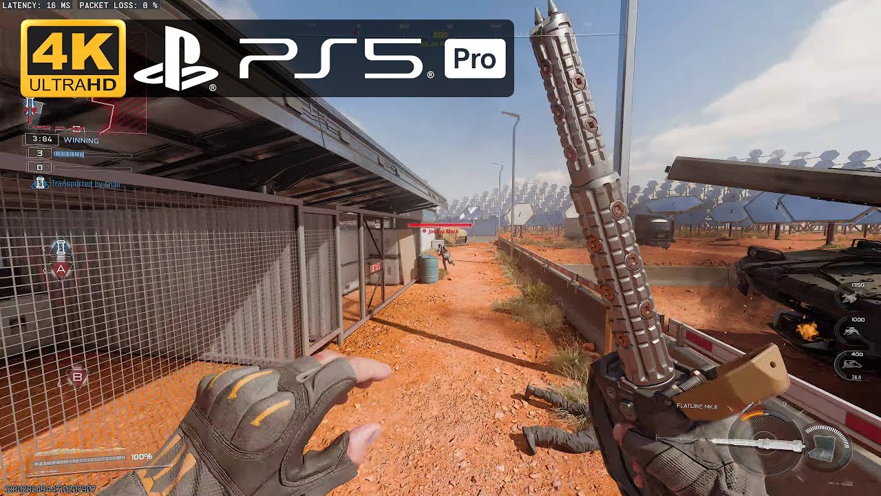 (PS5 Pro) Геймплей Call Of Duty Black Ops 7 4K