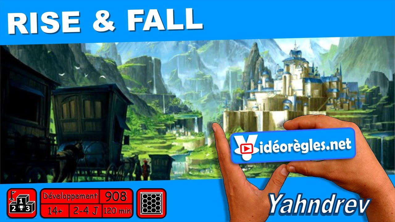 RISE & FALL Vidéorègle 4K du Jeu de Société par Yahndrev (#908)