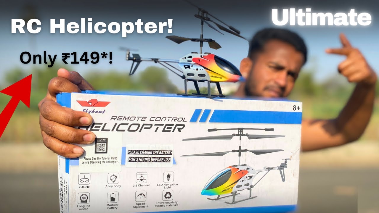 Unboxing the Ultimate RC Helicopter 🤯 (Next-Level Flight Experience)