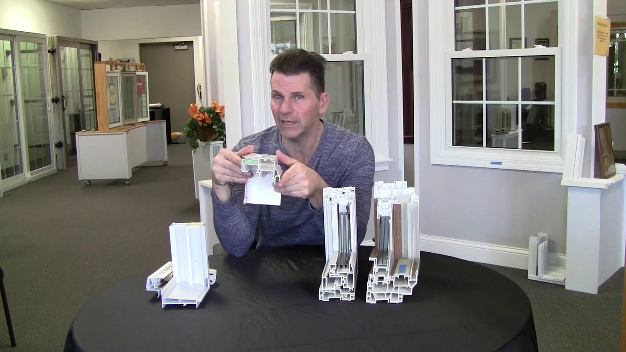 When and/or why foam is or isn't needed inside vinyl frame windows or sliding patio doors.