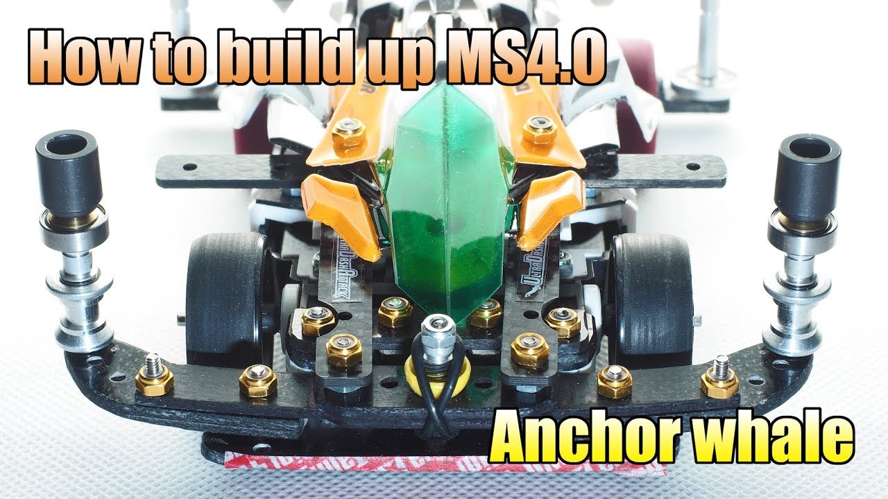 [Eng Sub][mini4wd] How to build up MS4.0 anchor whale