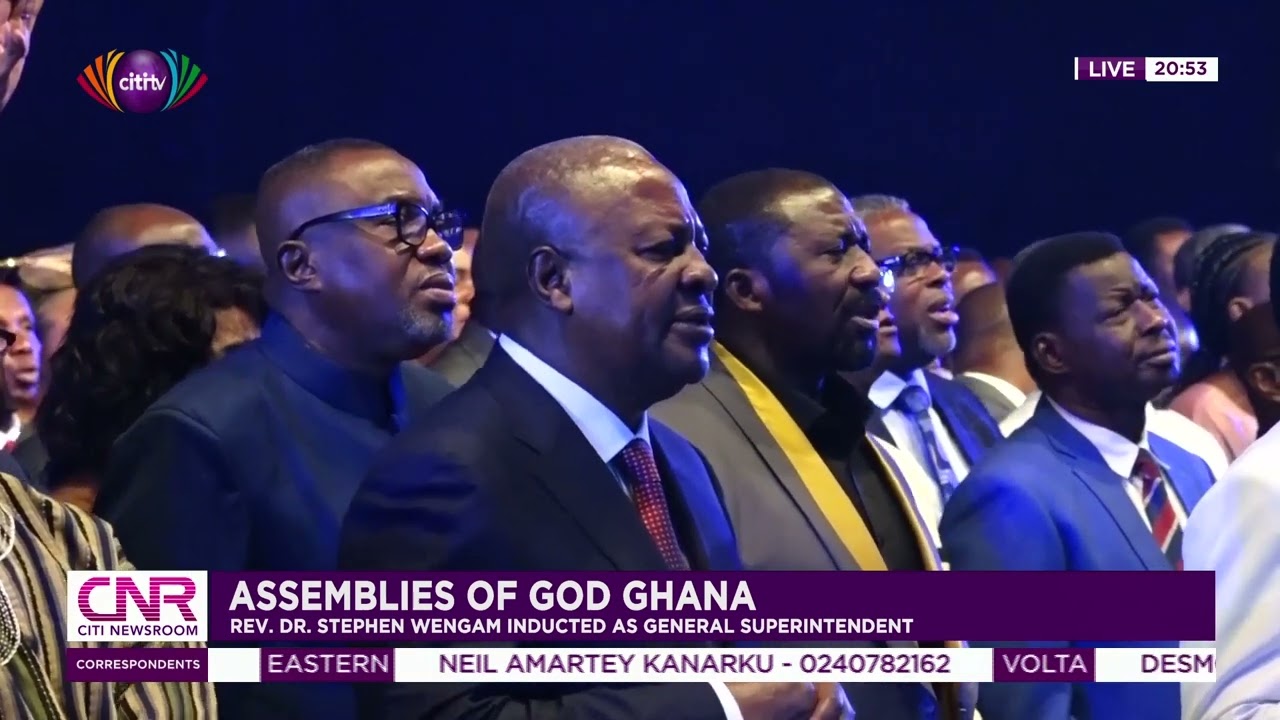 Assemblies of God: Rev. Dr. Stephen Wengam inducted as General Superintendent