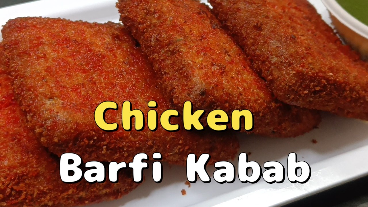 Chicken Barfi Kabab Recipe | Unique Square Shape Kabab